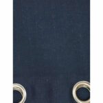 Bundle Deal- 2 Navy Eyelet Curtain Lined - Image 3