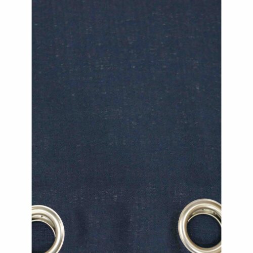 Bundle Deal- 2 Navy Eyelet Curtain Lined - Image 3