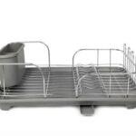 PLASTIC DISH RACK GREY CH