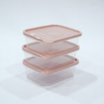 CRISPER 3PC CLEAR ACRYLIC CONTAINER SET LARGE - Image 2