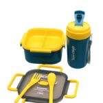 LUNCH BOX SET W/UTENSILS & CUP FASHION - Image 2