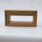 HOME DECORATION 3PC RECTANGLE WALL FLOATING SHELVE - Image 2