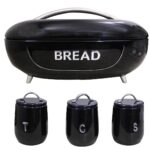 BREAD BIN 4PC SET PRIMO COLLECTION ROYAL HOMEWARE