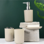 SANITARY BATHROOM ACCESSORIE 4PCS SET BATH SERIES