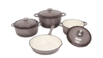 CAST IRON COOKWARE 7PC SET asst CH - Image 6