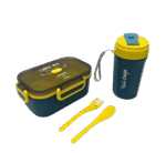 LUNCH BOX SET W/UTENSILS & CUP FASHION - Image 2
