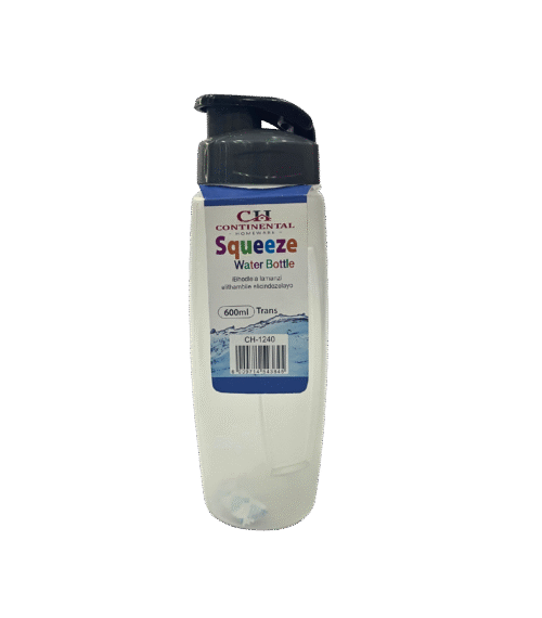 Plastic Squeeze Water Bottle - 600ML - Image 5