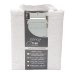 White Polycotton Embroidery Duvet Cover- Queen