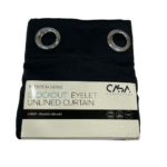 Blockout Eyelet Unlined Curtain- 137x213cm - Image 2