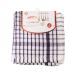 Button Terry Swab Cloth- 3 Pack