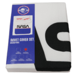 3/4 H2O Duvet Cover Set- White NASA