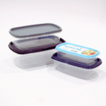 4Pc Plastic Container Set- Oval