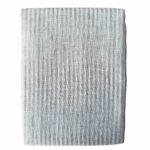 Sheer Taped Unlined Curtain- Thin Stripe - Image 2