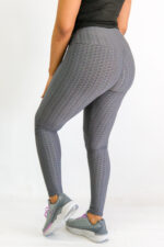 Ladies Bubble Leggings- Charcoal
