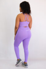 Ladies 2pc Long Pants Gym Set - Image 3