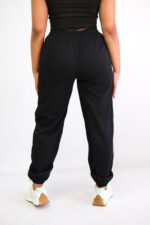 Athleisure Cuffed Nylon Joggers - Image 2