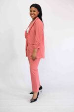Ladies Suit Pants - Guava - Image 2