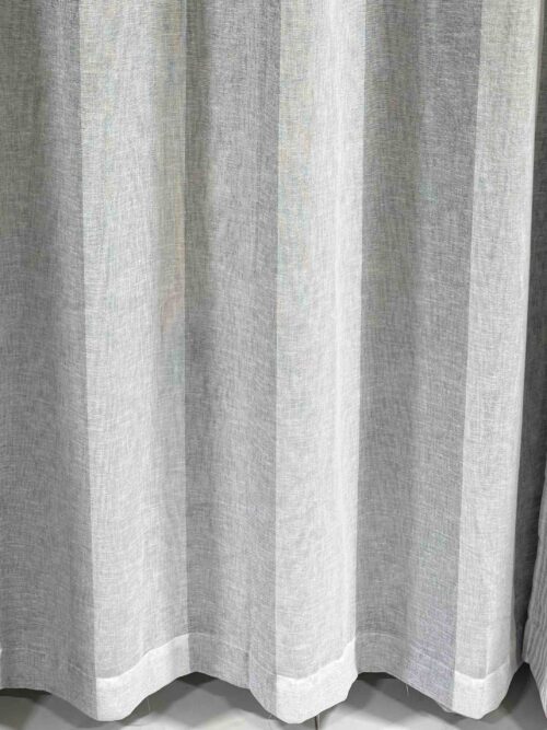 Sheer Taped Unlined Curtain - Image 3