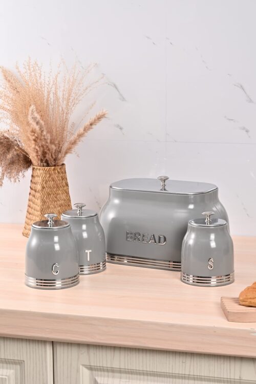 4Pc Bread Bin Set