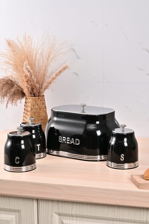 4Pc Bread Bin Set - Image 4