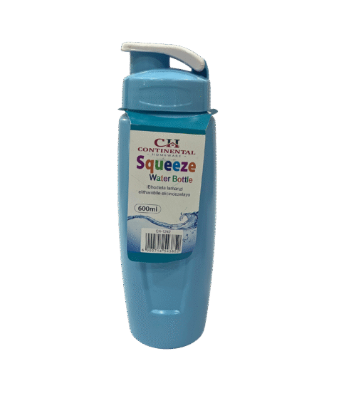 Plastic Squeeze Water Bottle - 600ML - Image 2