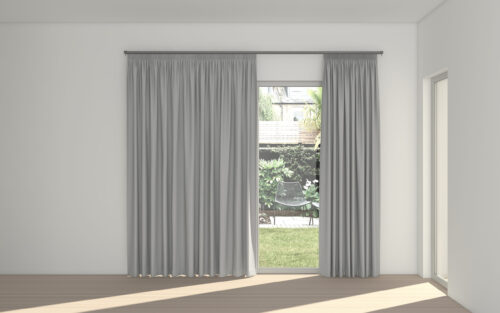 Bundle Of 2 - Taped & Lined Curtains (230X218cm)