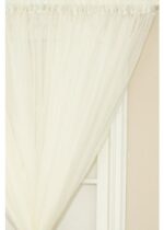 Zaydtex Taped Unlined Curtain - 500x218cm