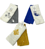 TOWEL GUEST 2PK EMB 100% COTTON