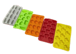 3 For R20 Douba Silicone Ice Cube Tray - Assorted Shapes