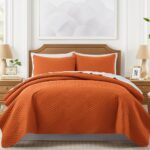 3Pc Pinsonic Quilt Set - Queen