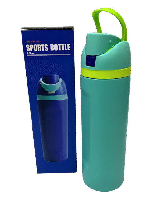 Insulated S/Steel Water Bottle w/Straw - 800ml - Image 3