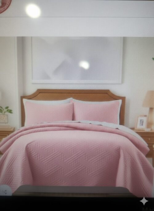 3Pc Pinsonic Quilt Set - Queen
