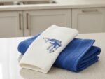 TOWEL GUEST 2PK EMB 100% COTTON
