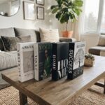 BUNDLE OF 4 - DECORATIVE BOOKS – ASSORTED PRINTS