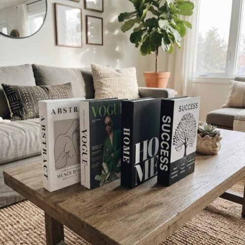 WhatsApp Image 2026-08-06 at 17.07.03 BUNDLE OF 4 - DECORATIVE BOOKS – ASSORTED PRINTS - Image 1