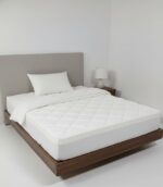 MICROFIBRE QUILTED MATTRESS PROTECTOR - SINGLE - Image 2