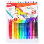 DELI TWISTABLE WAX CRAYONS - 12s