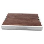 Foldable Storage Box w/Wooden Lid - Image 3