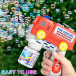 Fire Truck Bubble Gun - Automatic