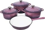 7PC CAST IRON COOKWARE SET - Image 6