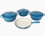 7PC CAST IRON COOKWARE SET - Image 7
