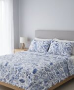 SUPER KING PRINTED LUXURY QUILT - 3PC