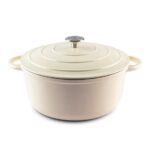 CAST IRON CASSEROLE POT - 24CM - Image 2