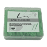 BUNDLE OF 3 - EASY FLOSSERS TOOTH PICK W/FLOSS - LARGE