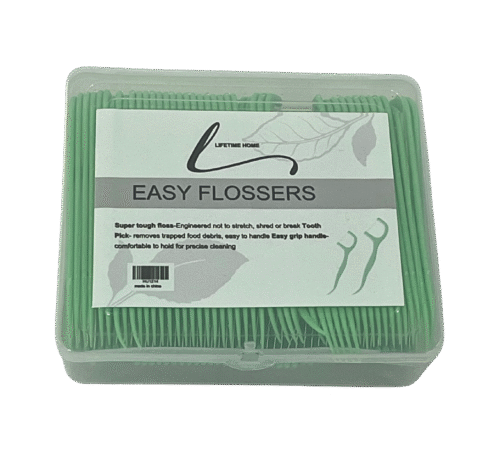 EASY FLOSSERS TOOTH PICK W/FLOSS - LARGE