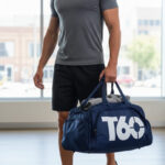T60 NYLON LOOK DUFFLE BAG