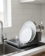 ADJUSTABLE DISH RACK