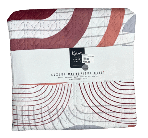 55ebd3ed-f9ee-4b51-beb5-ac48163d2ce4 SUPER KING PRINTED LUXURY QUILT - 3PC - Image 2