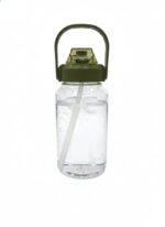CLEAR ACRYLIC WATER BOTTLE W/HANDLE - 1.5L - Image 3