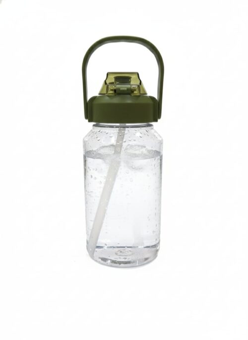 5bb043ac-b005-4018-8628-2ff0c0d88b49 CLEAR ACRYLIC WATER BOTTLE W/HANDLE - 1.5L - Image 3